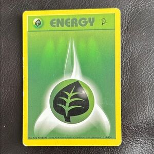 1995 Green Energy Pokémon Trading Card